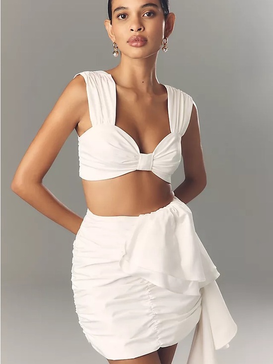 Eliatt Tops - NWT Elliatt Serena Gathered Crop Top- Medium